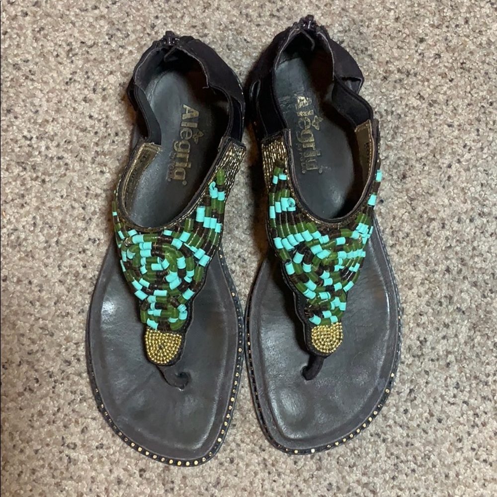 Allegria Leather Sandals